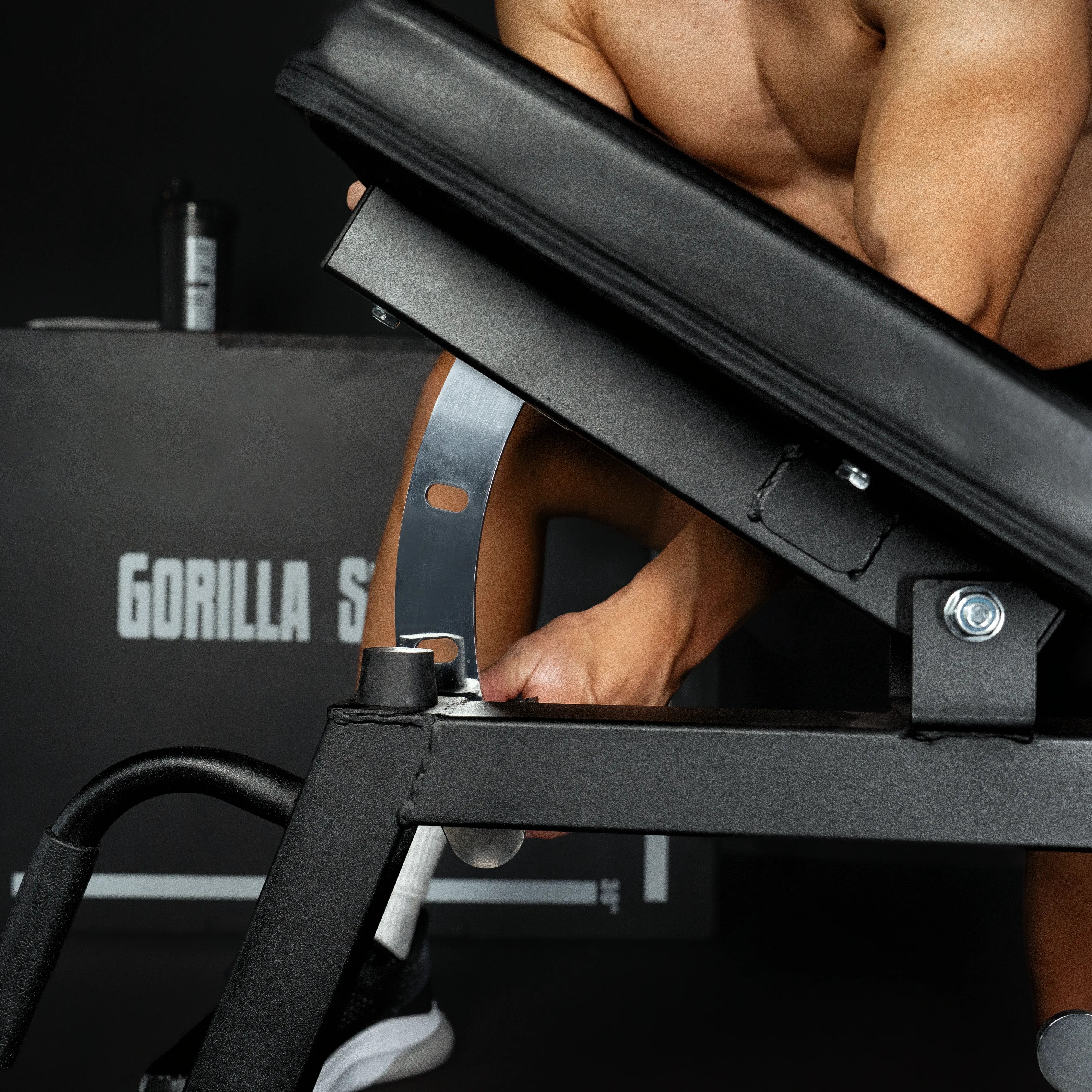 gorilla-sports-profi-hantelbank-verstellbar-flachbank-schr-gbank-klappbar image 7