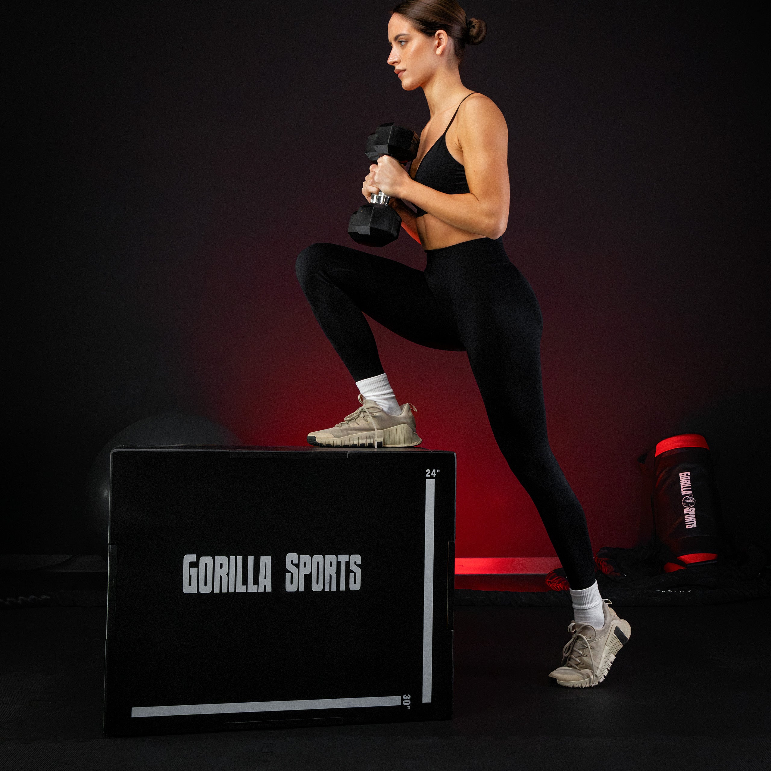 gorilla-sports-plyobox-schwarz-aus-holz-51-61-76-cm image 2