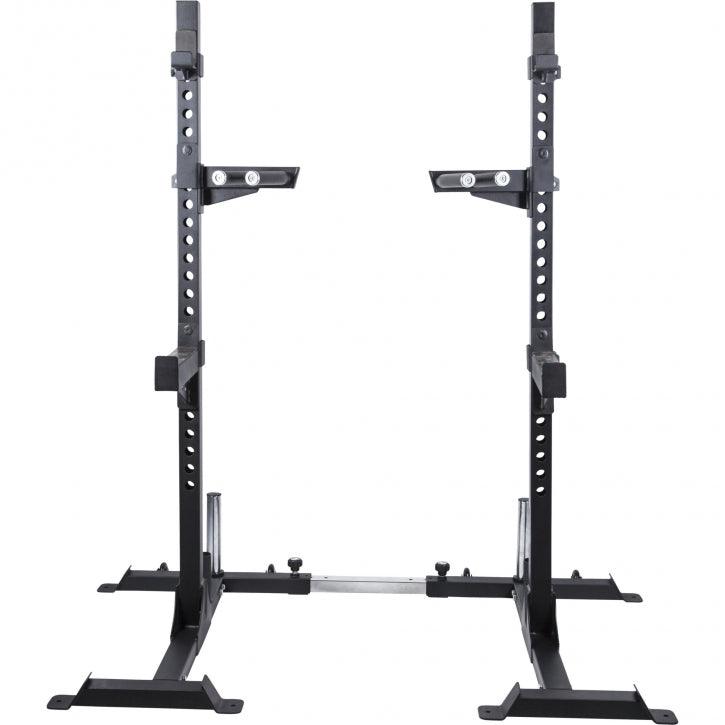 gorilla-sports-squat-rack-inkl-olympia-langhantelset-profi-140-kg image 5