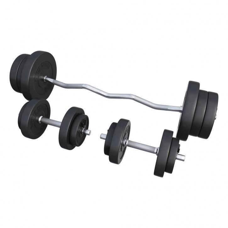 gorilla-sports-sz-curlset-kunststoff-70-kg-mit-verschl-ssen image 1