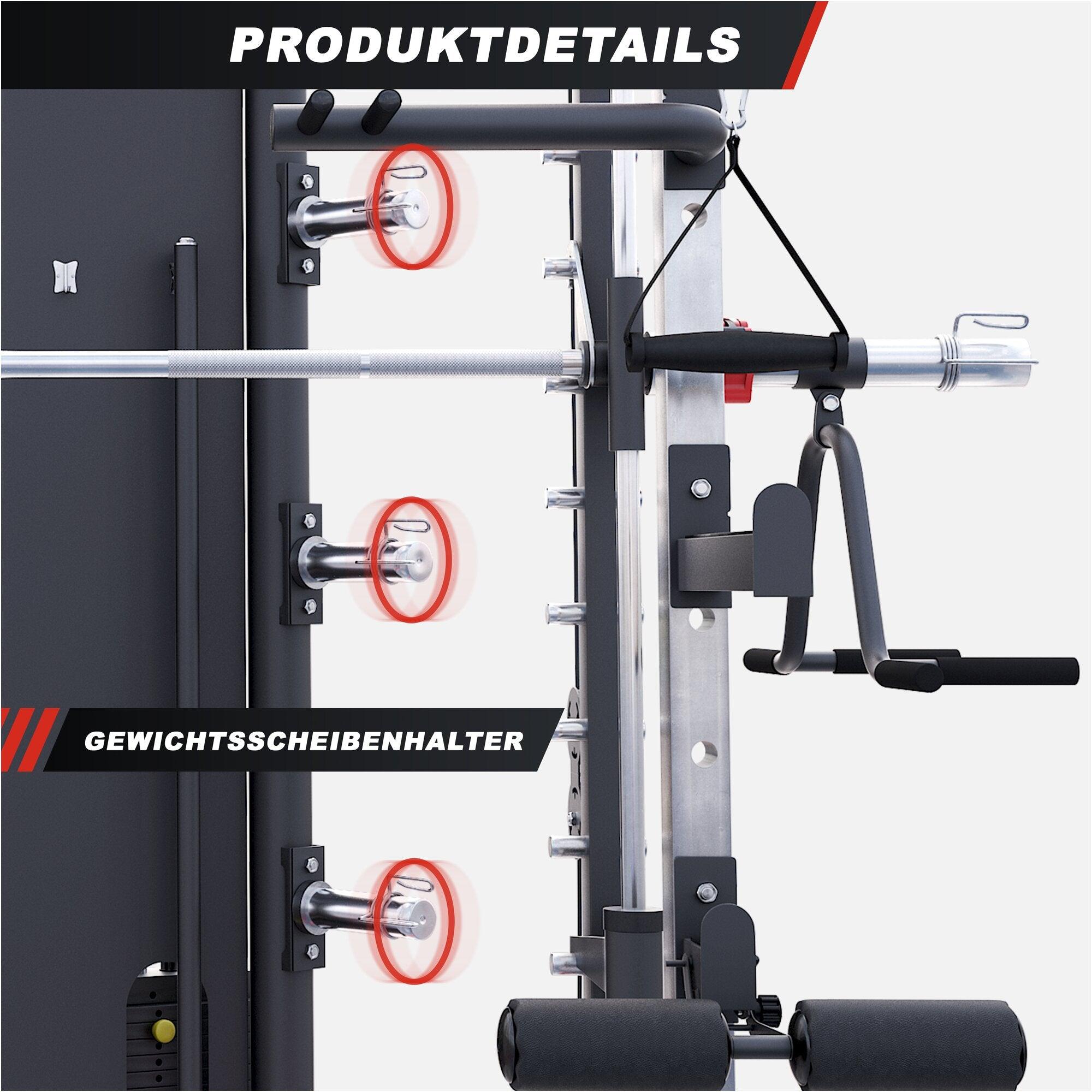 gorilla-sports-smith-machine-mit-steckgewichten-multistation-kraftstation image 7