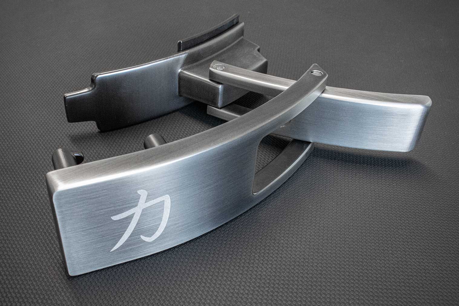 strength-shop-gunmetal-klappschnalle-lever-buckle-mit-lebenslanger-garantie image 2