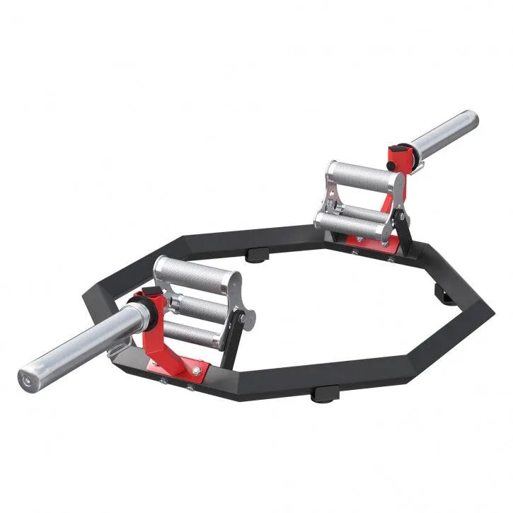 gorilla-sports-trap-bar-multi-grip-olympia-hex-bar-mit-verschl-ssen image 1
