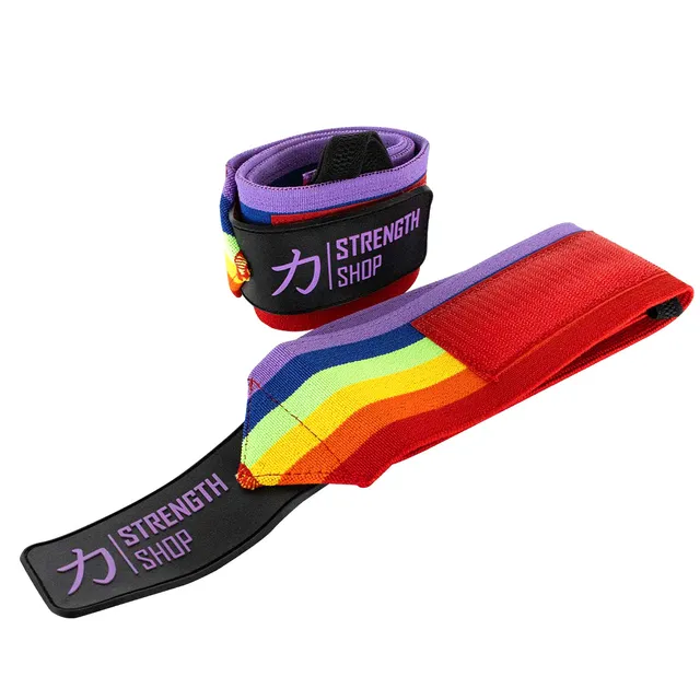 strength-shop-handgelenkbandagen-mittelfest-regenbogenprint-ipf-bvdk-standard-pa image 1