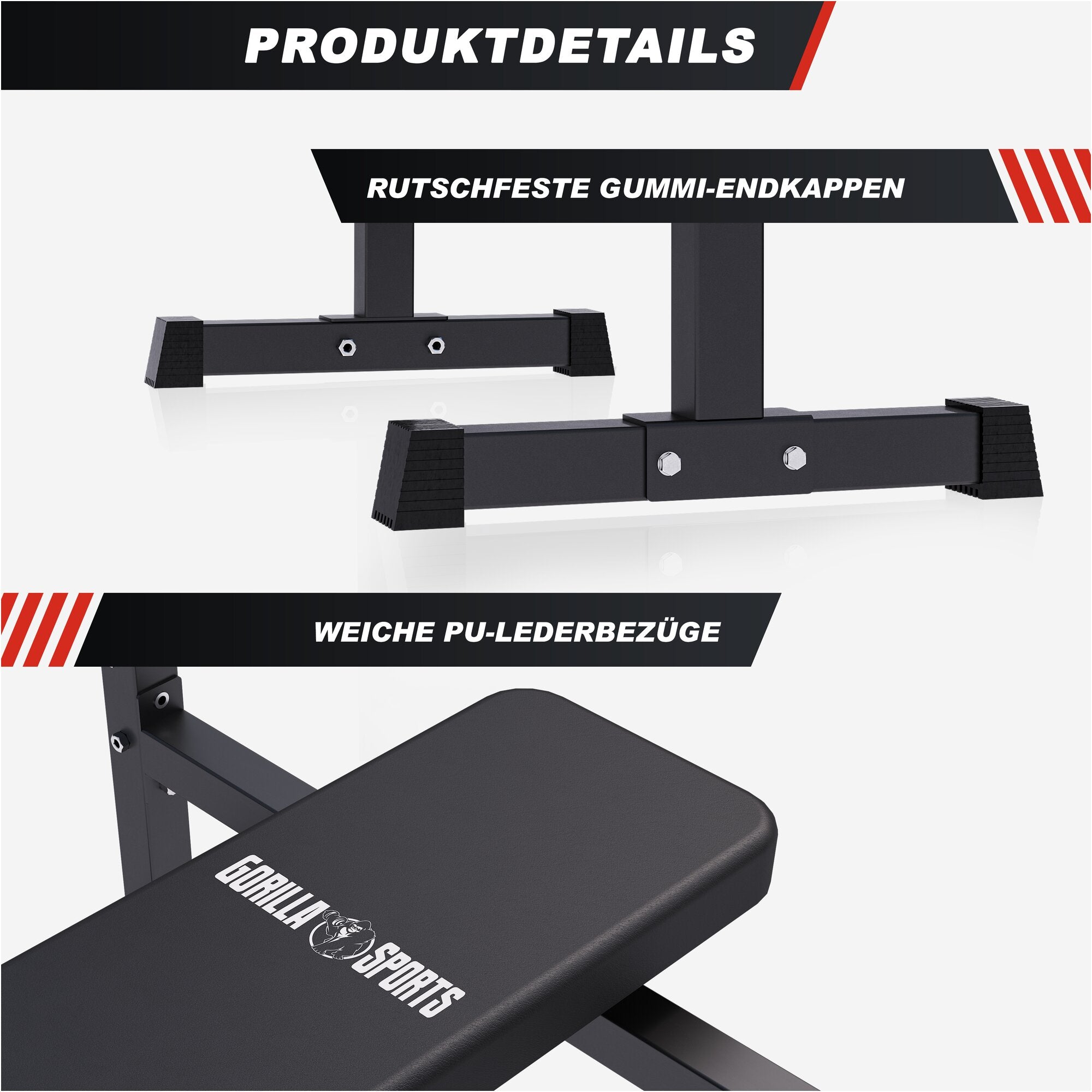 gorilla-sports-hantelbank-mit-ablage-breit-inkl-hantelset-40-70-100-kg image 7