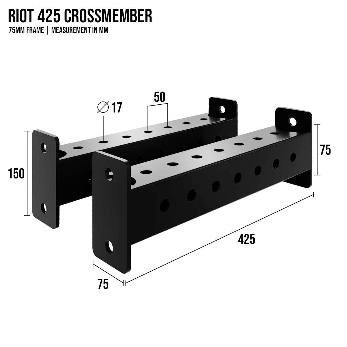 strength-shop-riot-mrr-75-quertr-ger-modular-rack-verbinder image 7