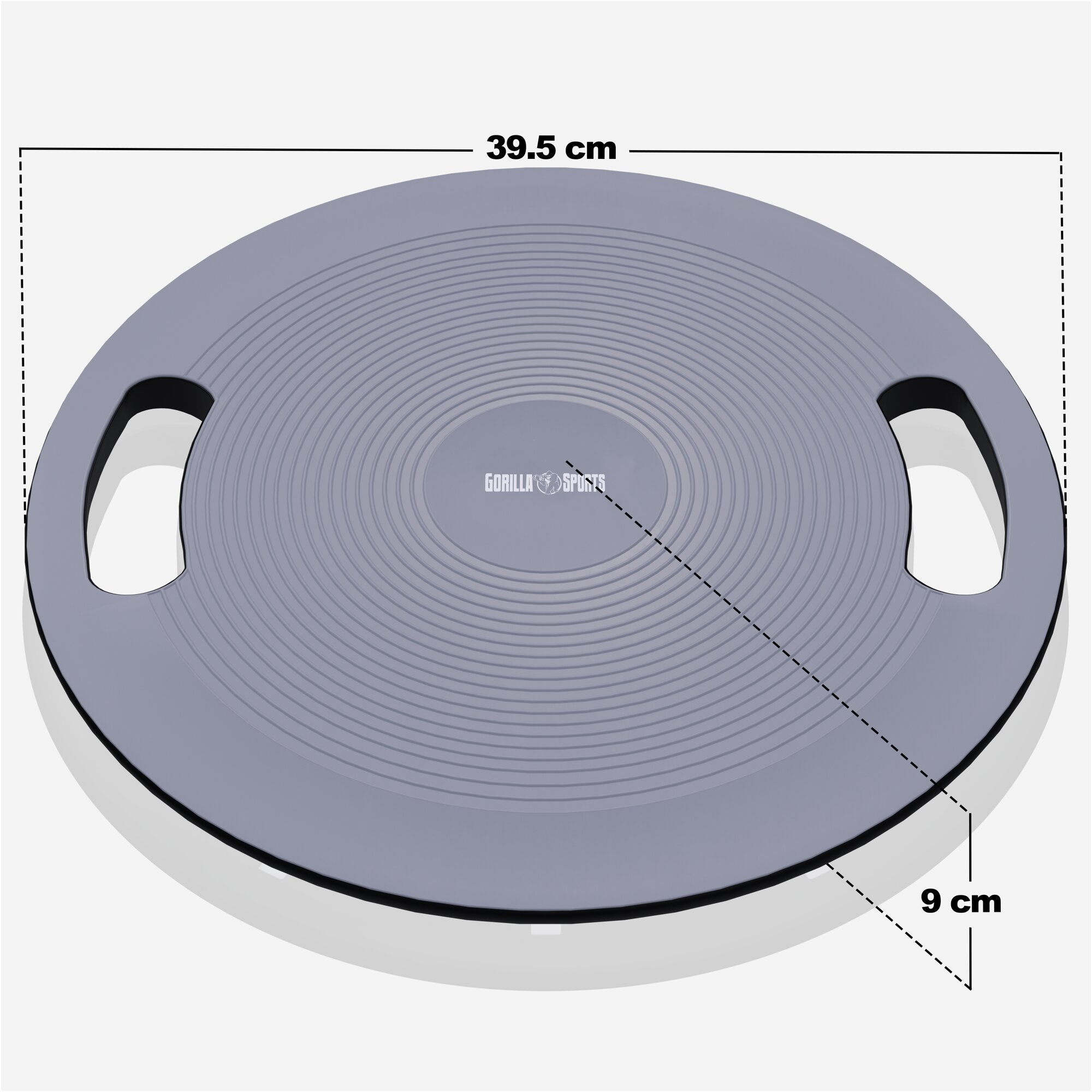 gorilla-sports-balance-board-mit-griffen-gleichgewichtsboard-f-r-kraft-und-koord image 3