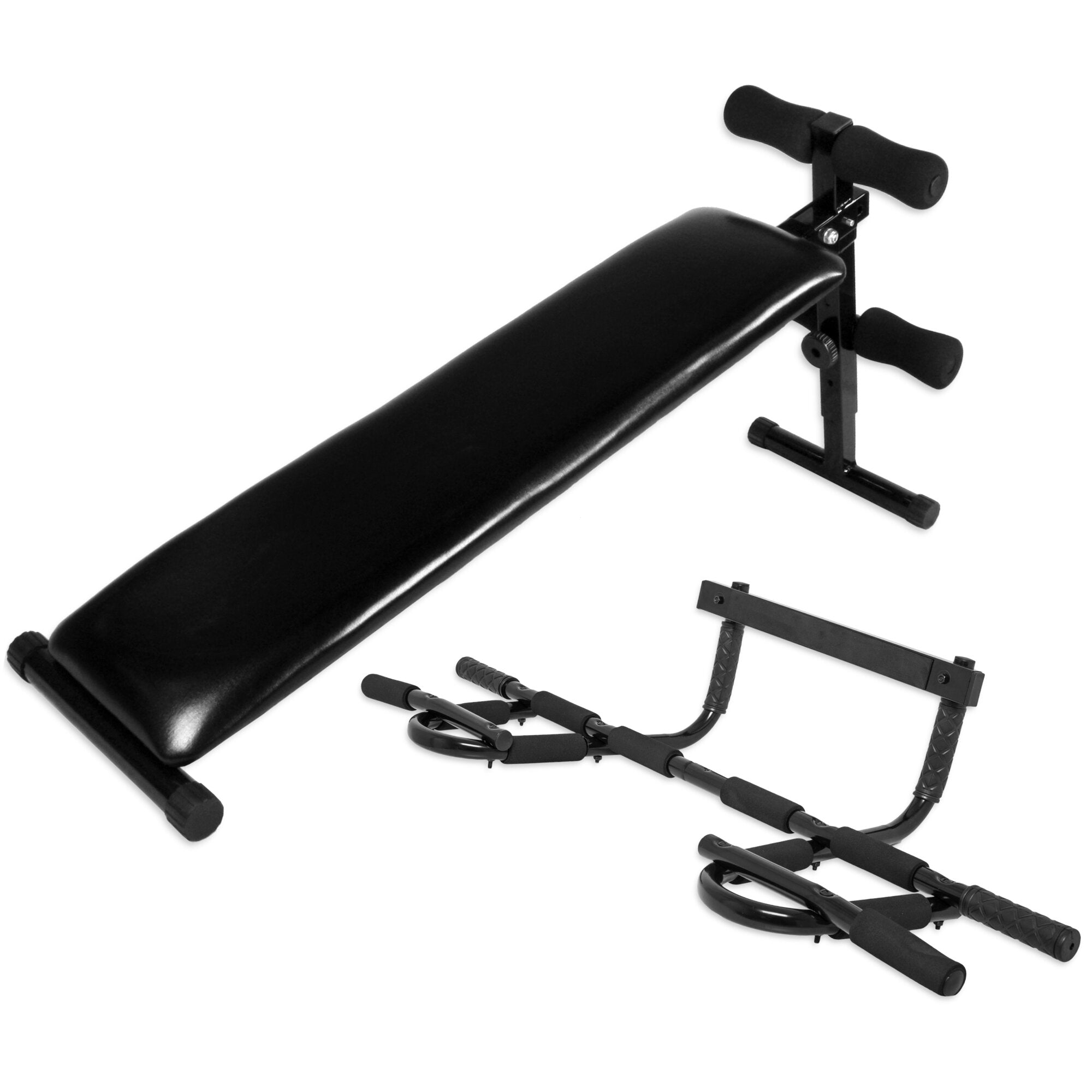gorilla-sports-sit-up-bank-multifunktions-pull-up-bar-set-bauchtrainer-set image 1