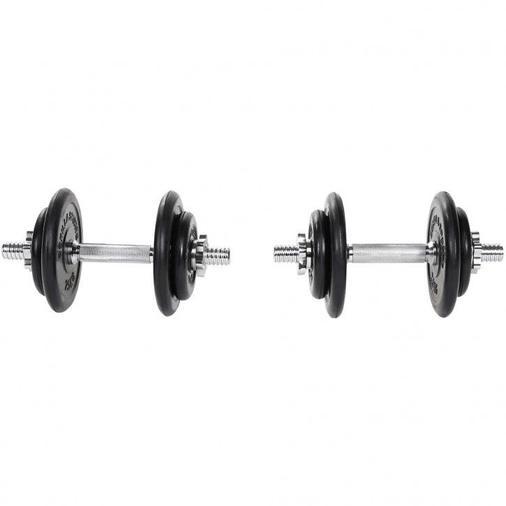 gorilla-sports-kurzhantel-set-gummi-20-kg-mit-sternverschl-ssen-2 image 3