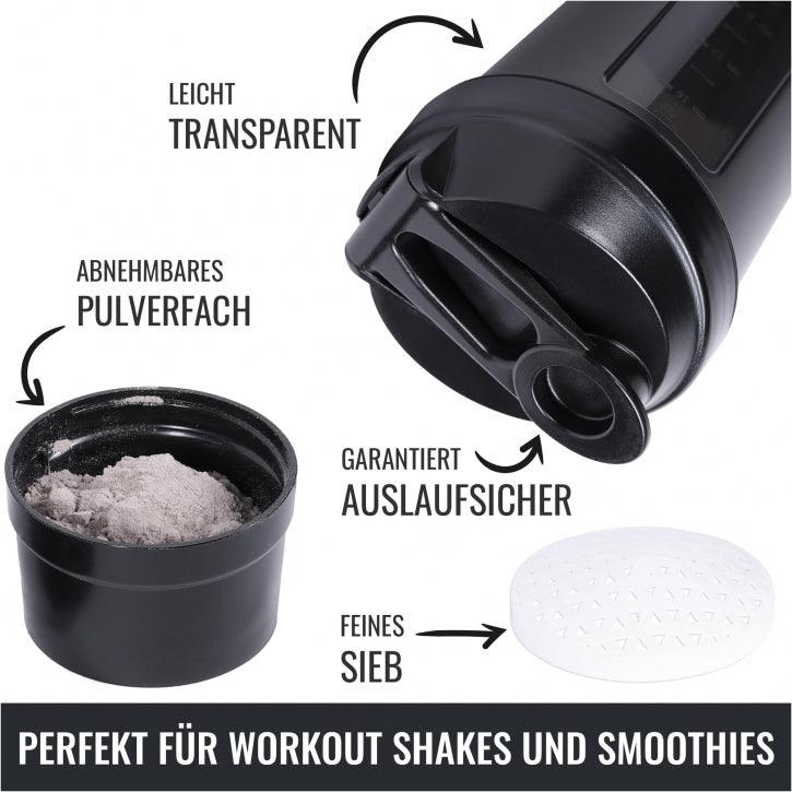 gorilla-sports-protein-shaker-mit-pulverfach-500-ml-schwarz image 8