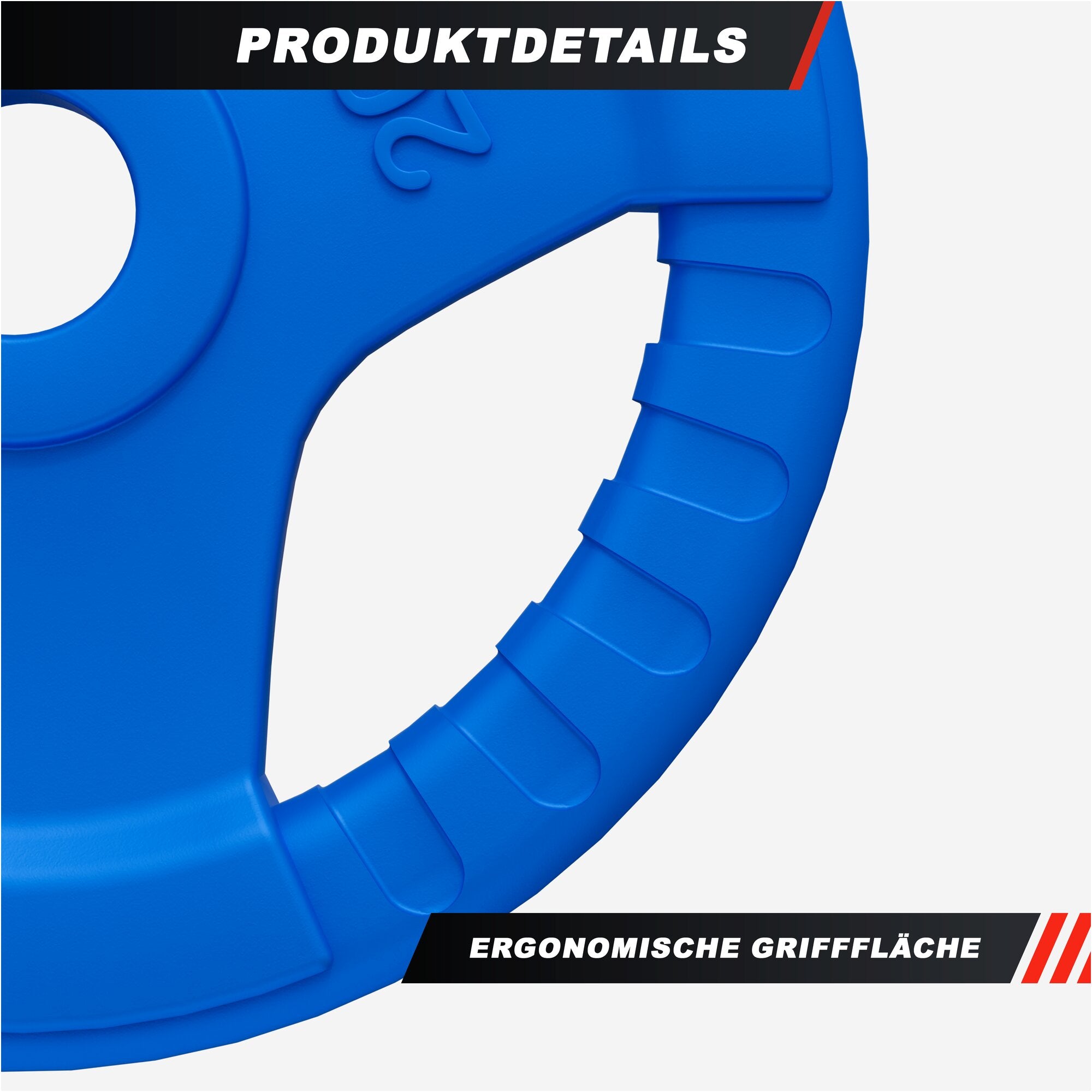 gorilla-sports-hantelscheibe-gummi-gripper-olympia-50-51-mm-1-25-bis-25-kg image 6