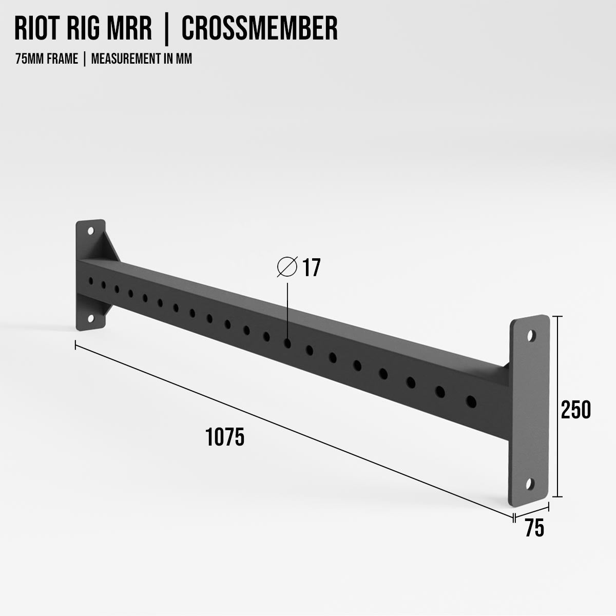 strength-shop-riot-rig-mrr-verbindungsstrebe-extra-lang-1x-1-5x-2x image 2