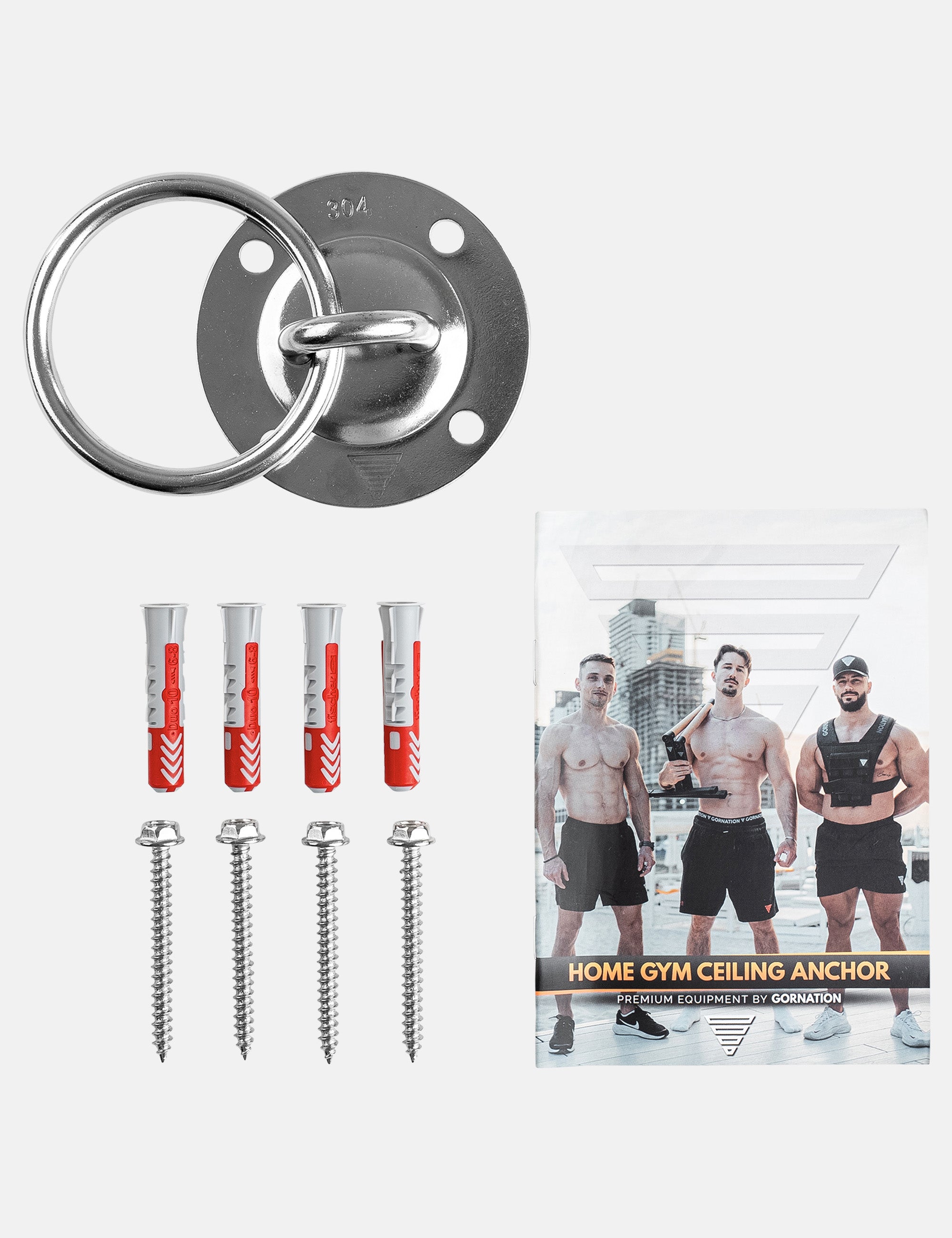 gornation-deckenhalterung-set-edelstahl-halterung-f-r-workout-ringe-seilzugsyste image 7