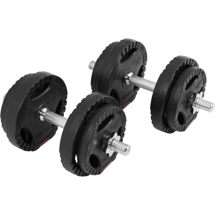 gorilla-sports-kurzhantel-set-kunststoff-gripper-20-kg-mit-sternverschl-ssen image 1