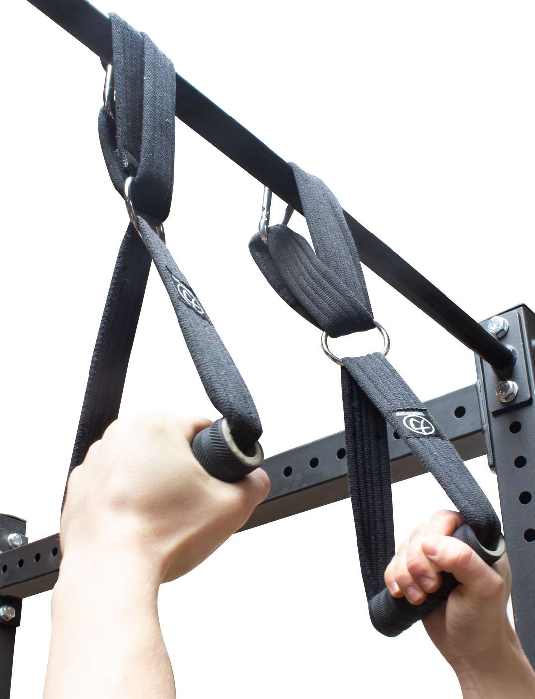 strength-shop-schlaufen-kabelgriffe-paar-schwarz-multifunktional image 1