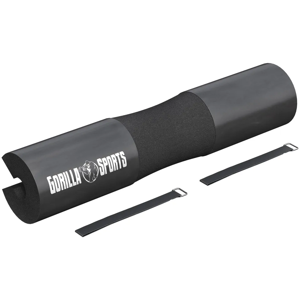 gorilla-sports-langhantel-nackenpolster-45-cm-mit-befestigungsriemen-schwarz image 1