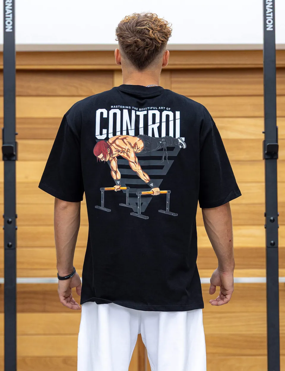 gornation-anime-oversized-t-shirt-control-streetwear-shirt-100-baumwolle image 1