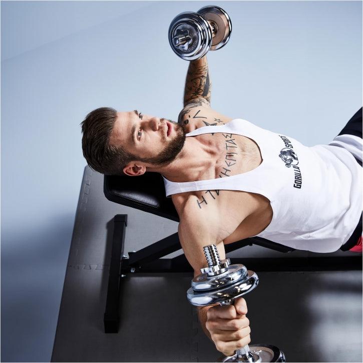 gorilla-sports-kurzhantel-set-chrom-30-kg-mit-sternverschl-ssen-2 image 2
