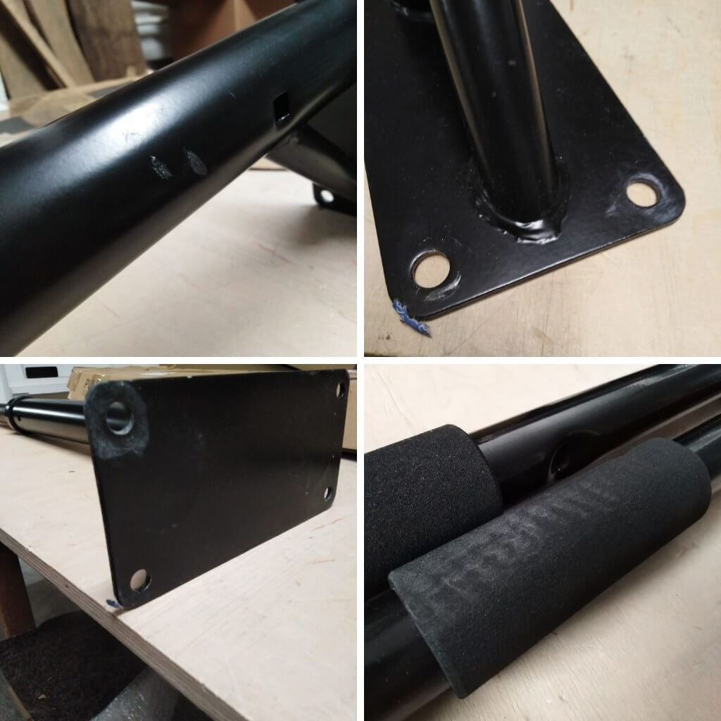 pullup-dip-klimmzugstange-wand-inkl-klimmzug-band-b-ware-2-wahl image 2