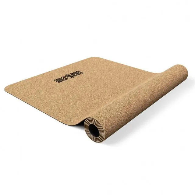 gorilla-sports-yogamatte-kork-0-5-cm-dicke image 1
