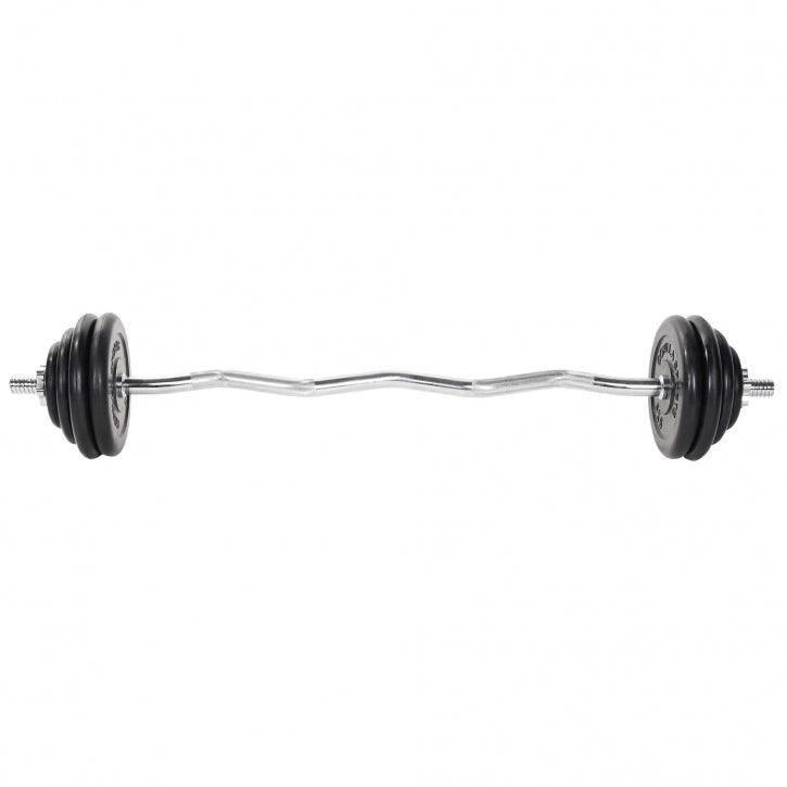 gorilla-sports-sz-curlset-gummi-35-kg-mit-sternverschl-ssen image 3