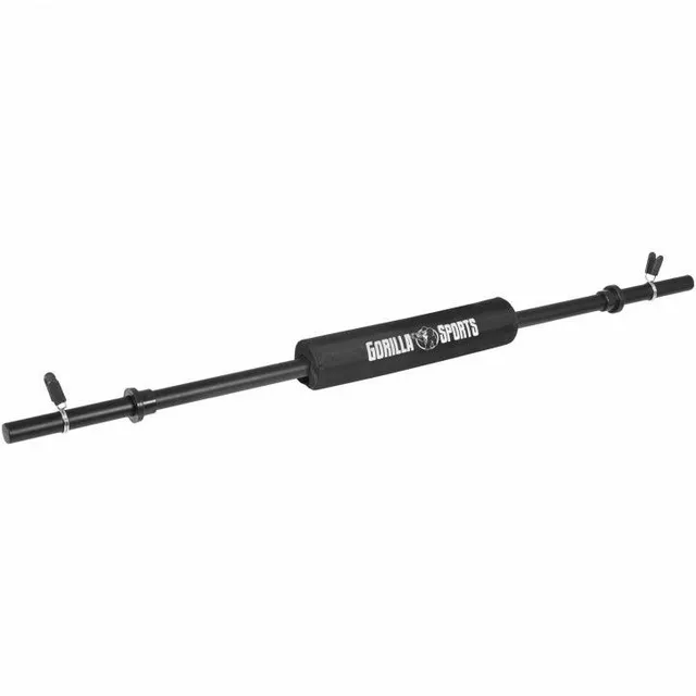 gorilla-sports-langhantel-aerobic-130-cm-mit-nackenpolster-und-federverschl-ssen image 1