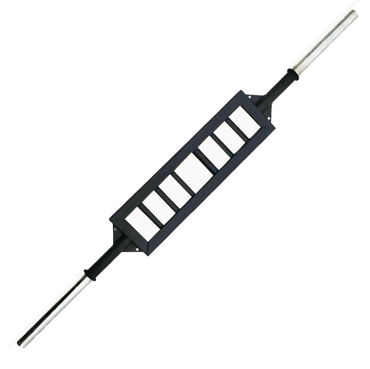 strength-shop-solid-steel-swiss-bar-27kg-spezialhantel-mit-neutralgriff image 1