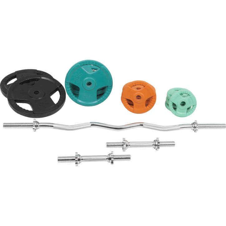 gorilla-sports-sz-curlset-gummi-gripper-70-kg-mit-verschl-ssen image 6
