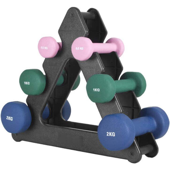 gorilla-sports-hantelst-nder-gymnastik-f-r-6-hanteln-pyramide-schwarz image 7