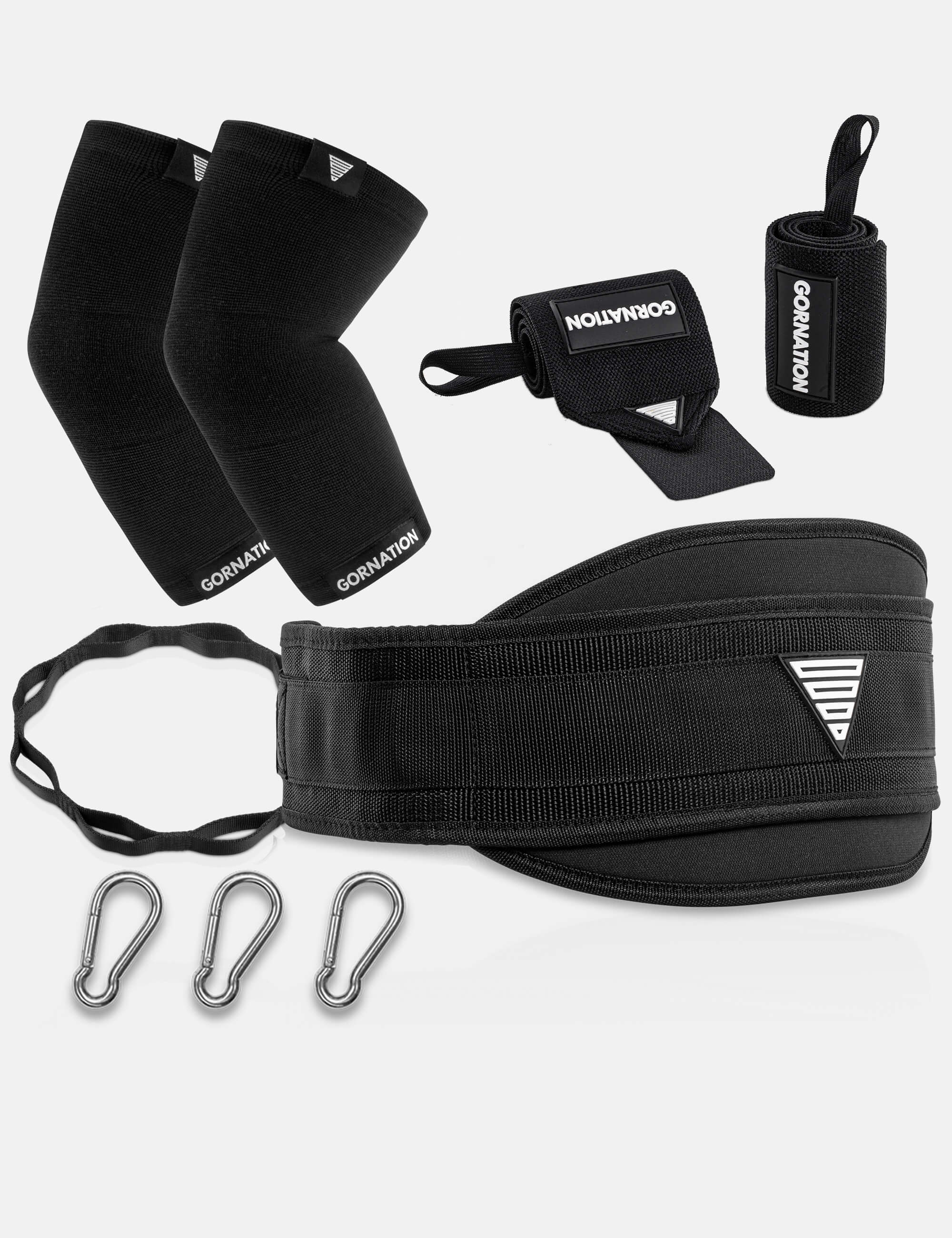 gornation-weighted-calisthenics-set-dip-g-rtel-elbow-sleeves-bandagen image 1