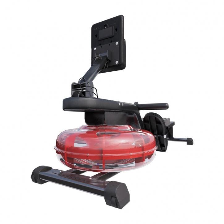 gorilla-sports-wasserruderger-t-verstellbar-mit-lcd-monitor-schwarz-rot image 5