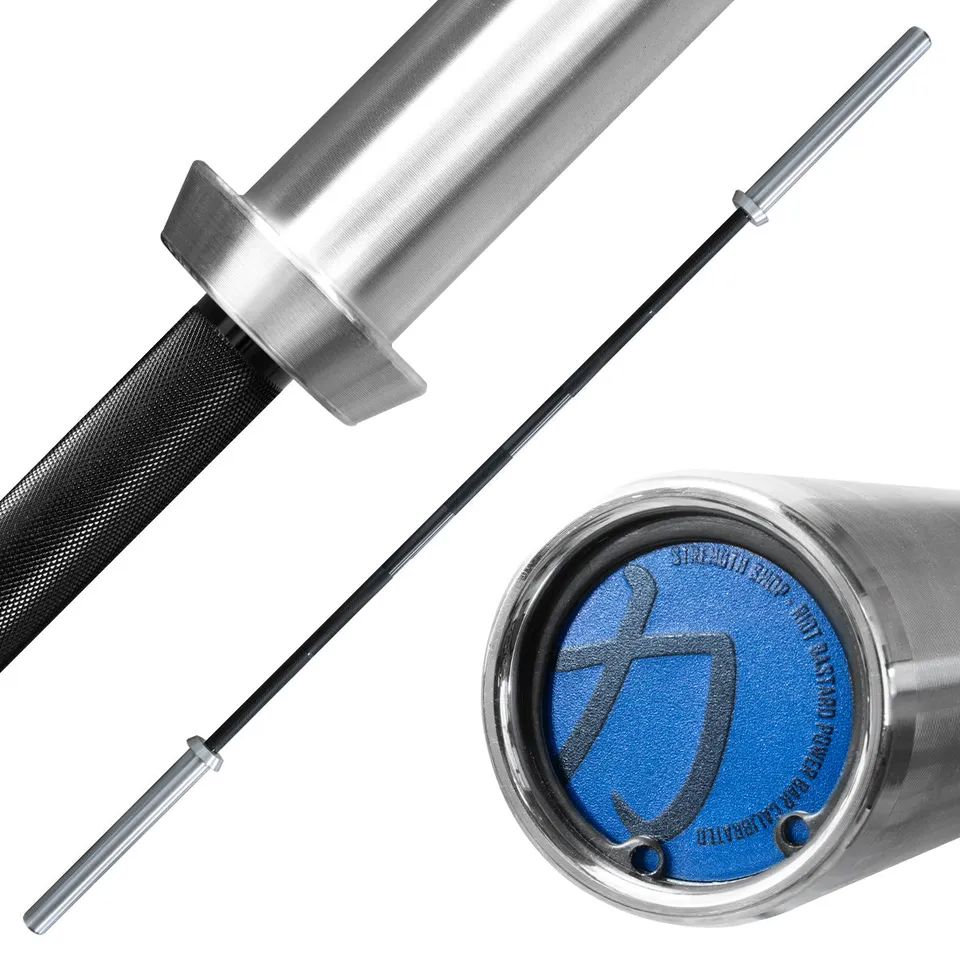 strength-shop-riot-power-bar-calibrated-20-kg-black-chrome image 1