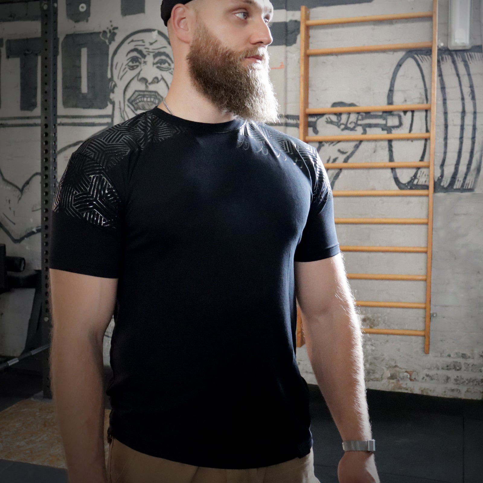 strength-shop-barbell-grip-shirt-schwarz-langhantel-grip-shirt image 5