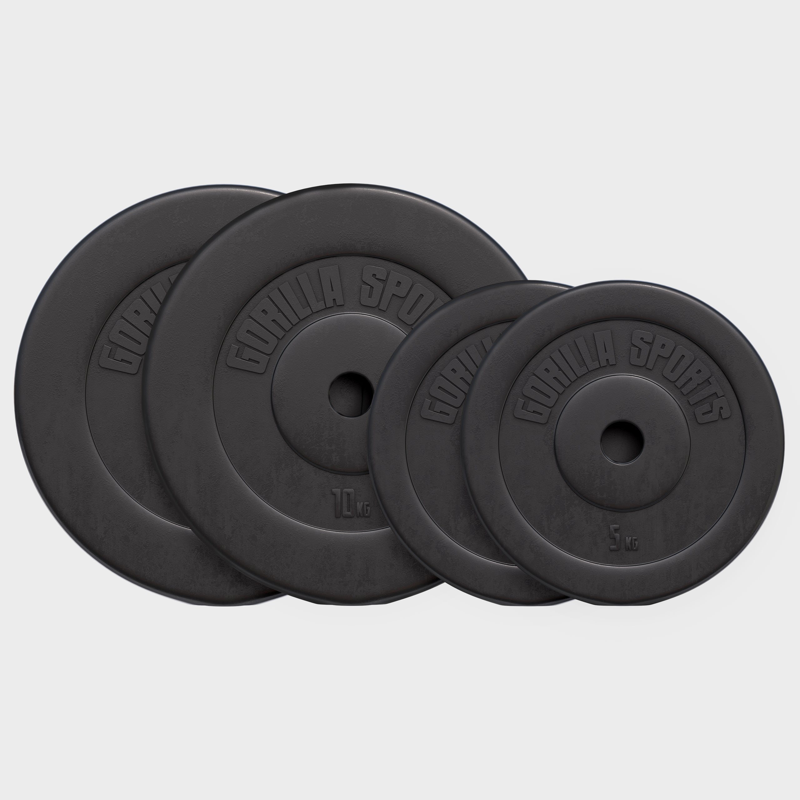 gorilla-sports-hantelscheibe-30-31-mm-kunststoff-1-25-15-kg image 1