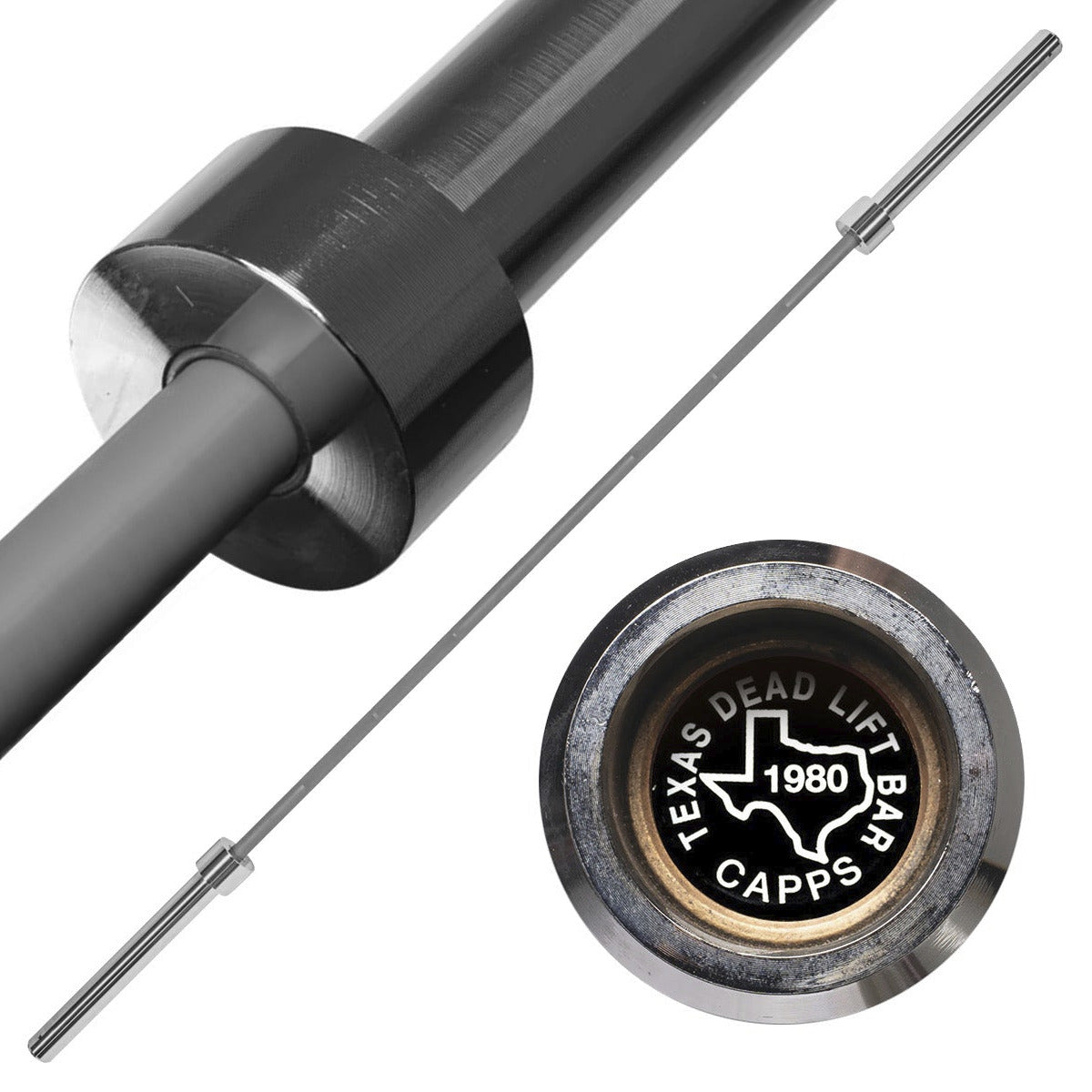 strength-shop-original-texas-deadlift-bar-gunmetal-spezial-hantelstange image 1
