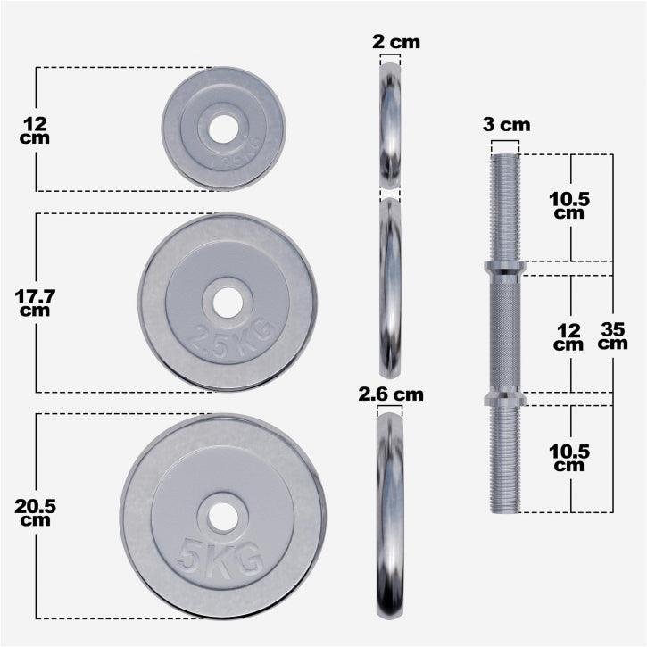 gorilla-sports-kurzhantel-set-chrom-30-kg-mit-sternverschl-ssen-2 image 7