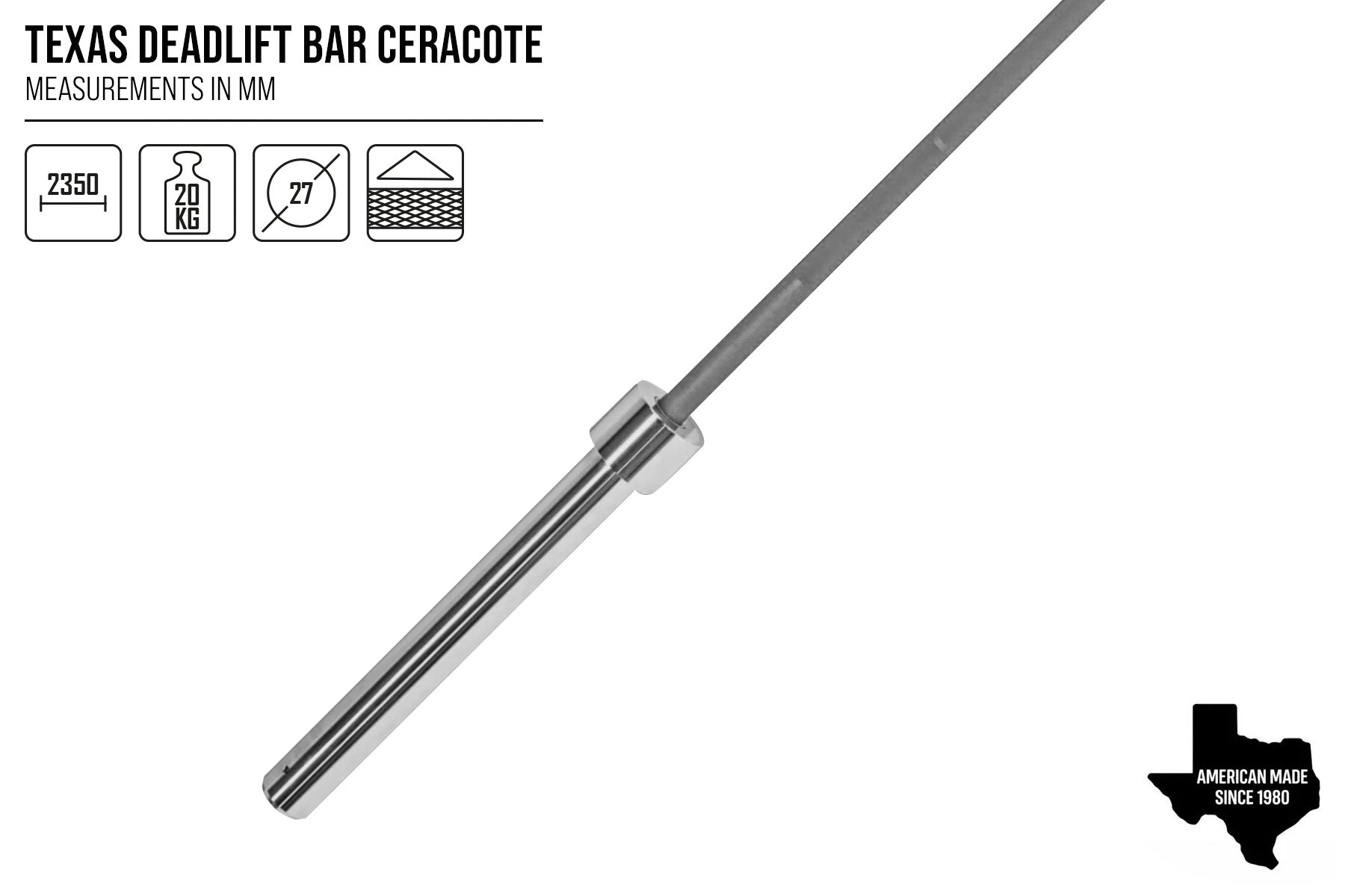strength-shop-original-texas-deadlift-bar-gunmetal-spezial-hantelstange image 3