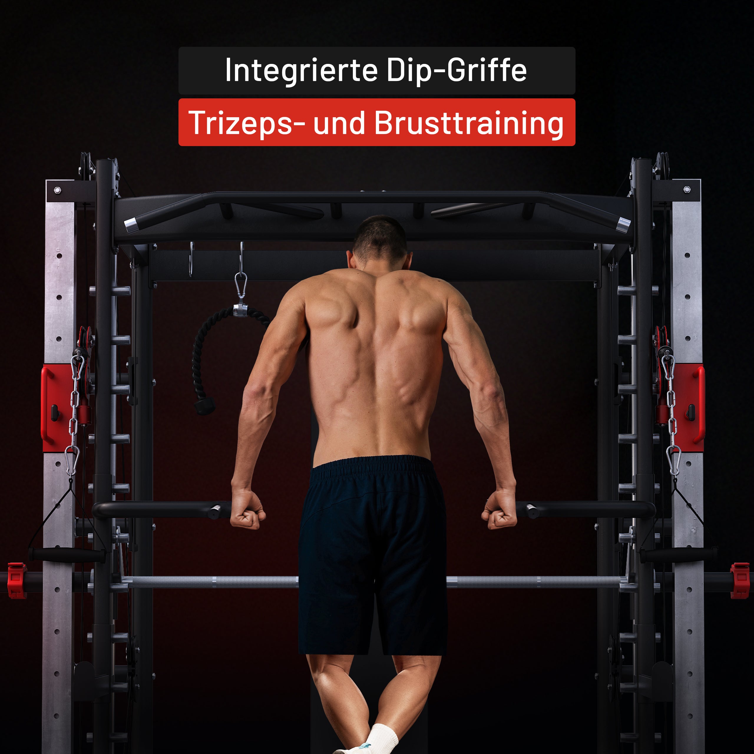 gorilla-sports-smith-machine-multipresse-mit-klimmzugstange-dipgriffen-und-kabel image 5