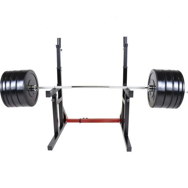 gorilla-sports-squat-rack-verstellbar-olympia-bumper-plate-langhantel-set-170-kg image 1