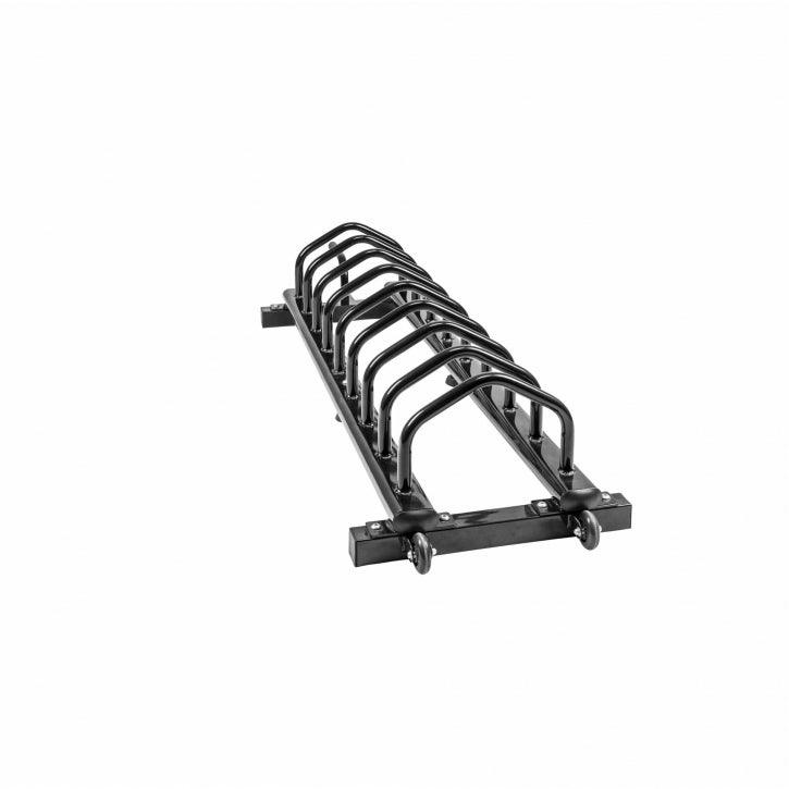 gorilla-sports-hantelscheibenst-nder-mobil-mit-rollen-und-8-f-chern-schwarz image 8