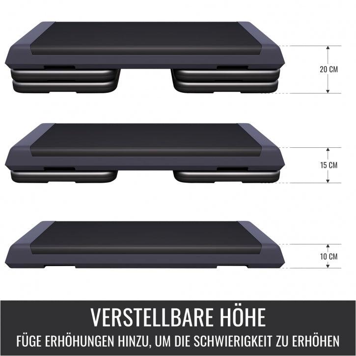 gorilla-sports-aerobic-stepper-steppbrett-mit-rutschfester-gummimatte image 4