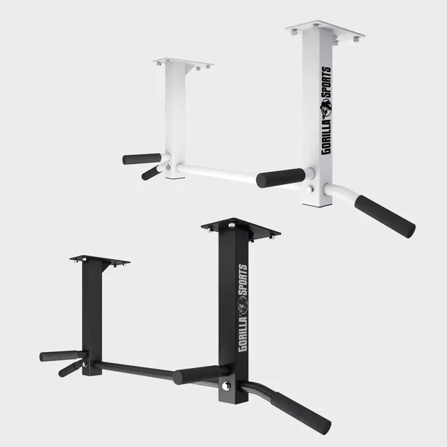 gorilla-sports-klimmzugstange-f-r-die-decke-stahl-in-schwarz-wei image 1