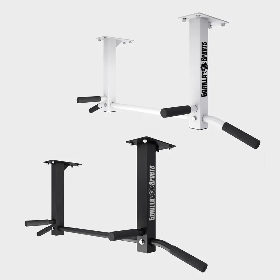 gorilla-sports-klimmzugstange-f-r-die-decke-stahl-in-schwarz-wei image 1
