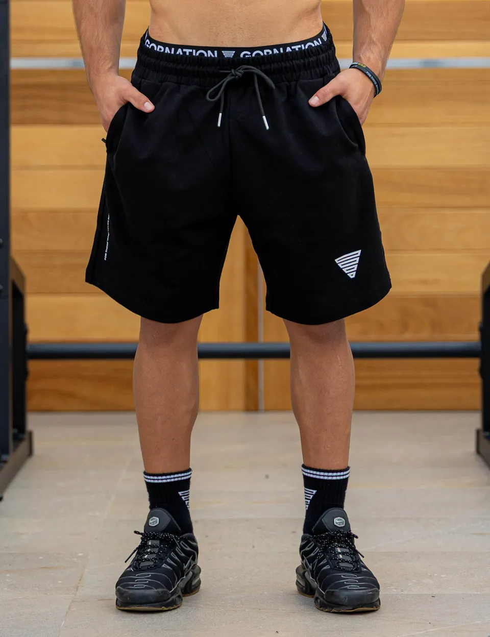 gornation-anime-shorts-schwere-baumwoll-shorts-100-mit-zip-taschen image 1