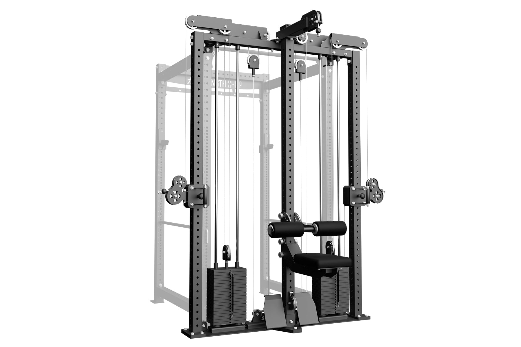 strength-shop-riot-mrr-low-profile-functional-trainer-wand-rack-kabelzug image 2