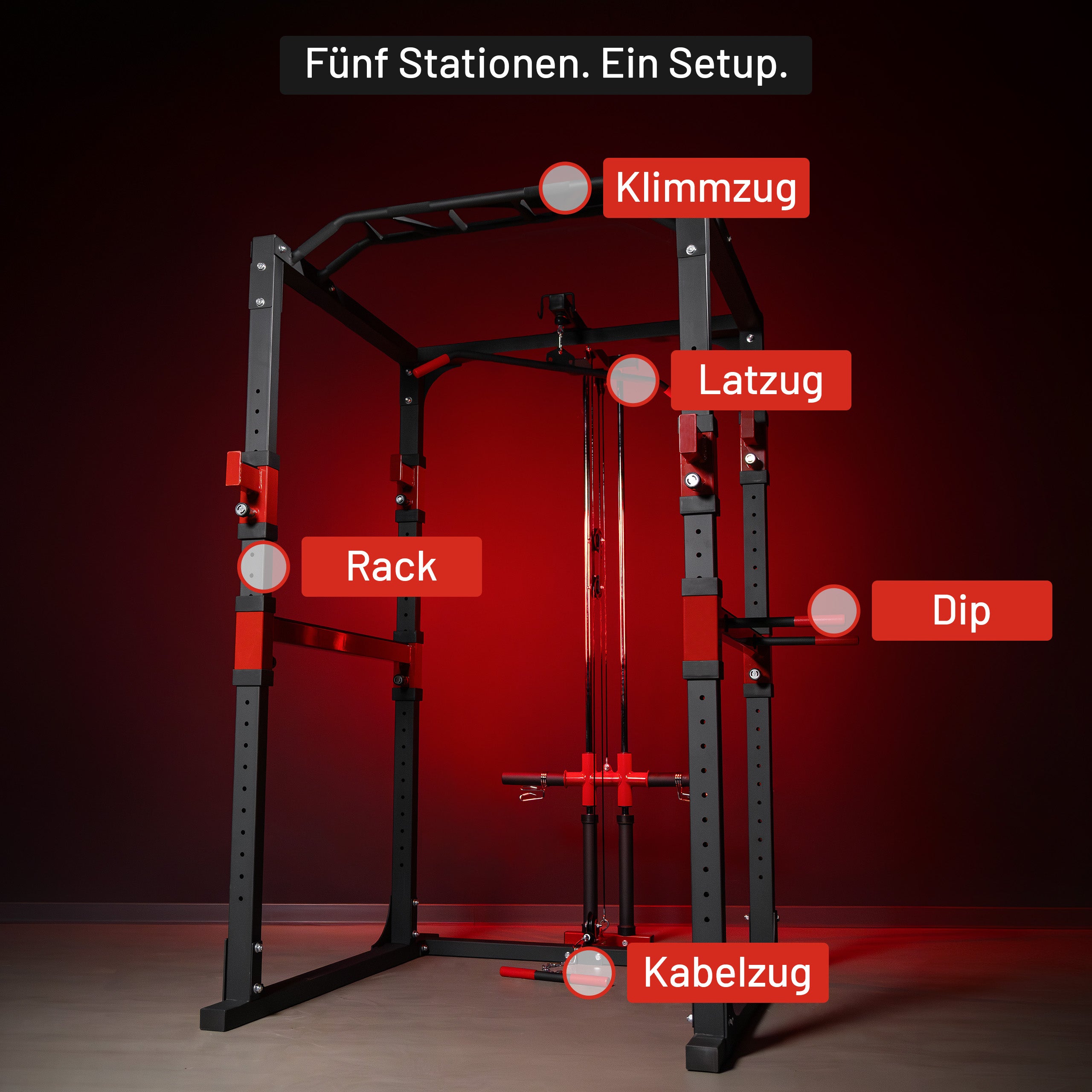 gorilla-sports-power-lifting-station-power-rack-mit-kabelzug image 4